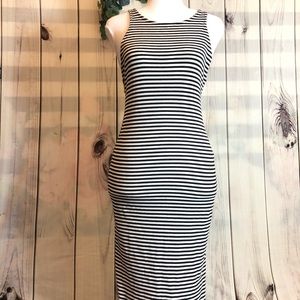 Small Tank Maxi Striped Dress / Great Cond
